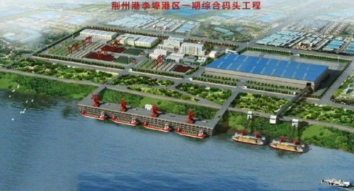湖北一永久性砂石集并中心建成，總投資約2.5億元，年設(shè)計(jì)吞吐量360萬(wàn)噸