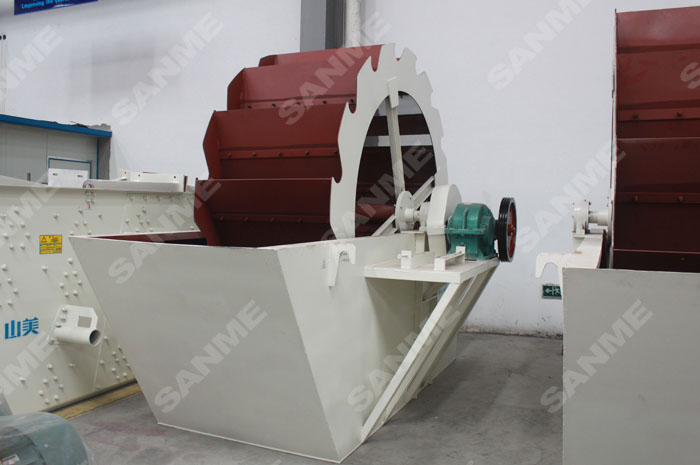 輪式洗砂機有什么優(yōu)點？哪里可以定制輪斗洗砂機？