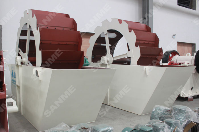 輪式洗砂機節(jié)能又高效，拒絕浪費水資源