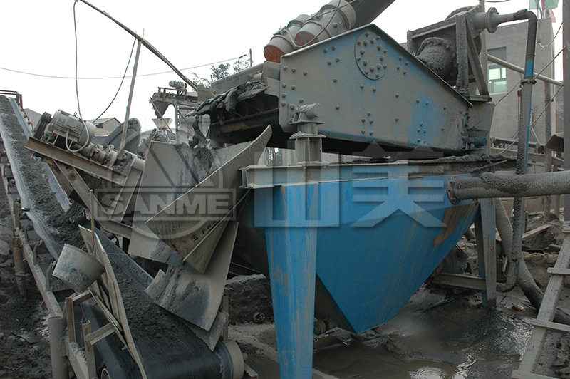 機(jī)制砂成品含泥量大怎么處理？